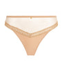 Aubade Beige Sheer Emotion Tanga