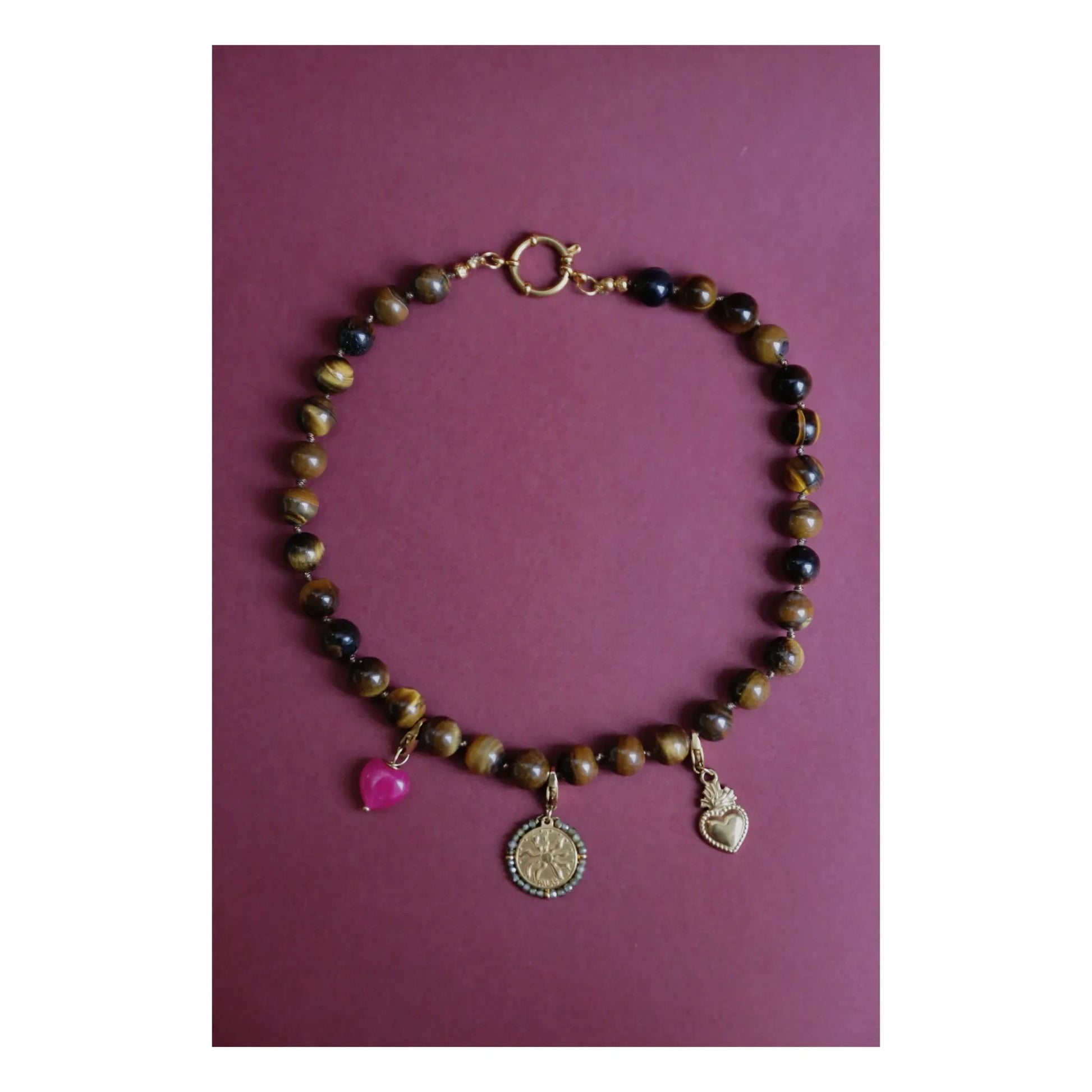 Palas - Bruma 2 necklace | Brown