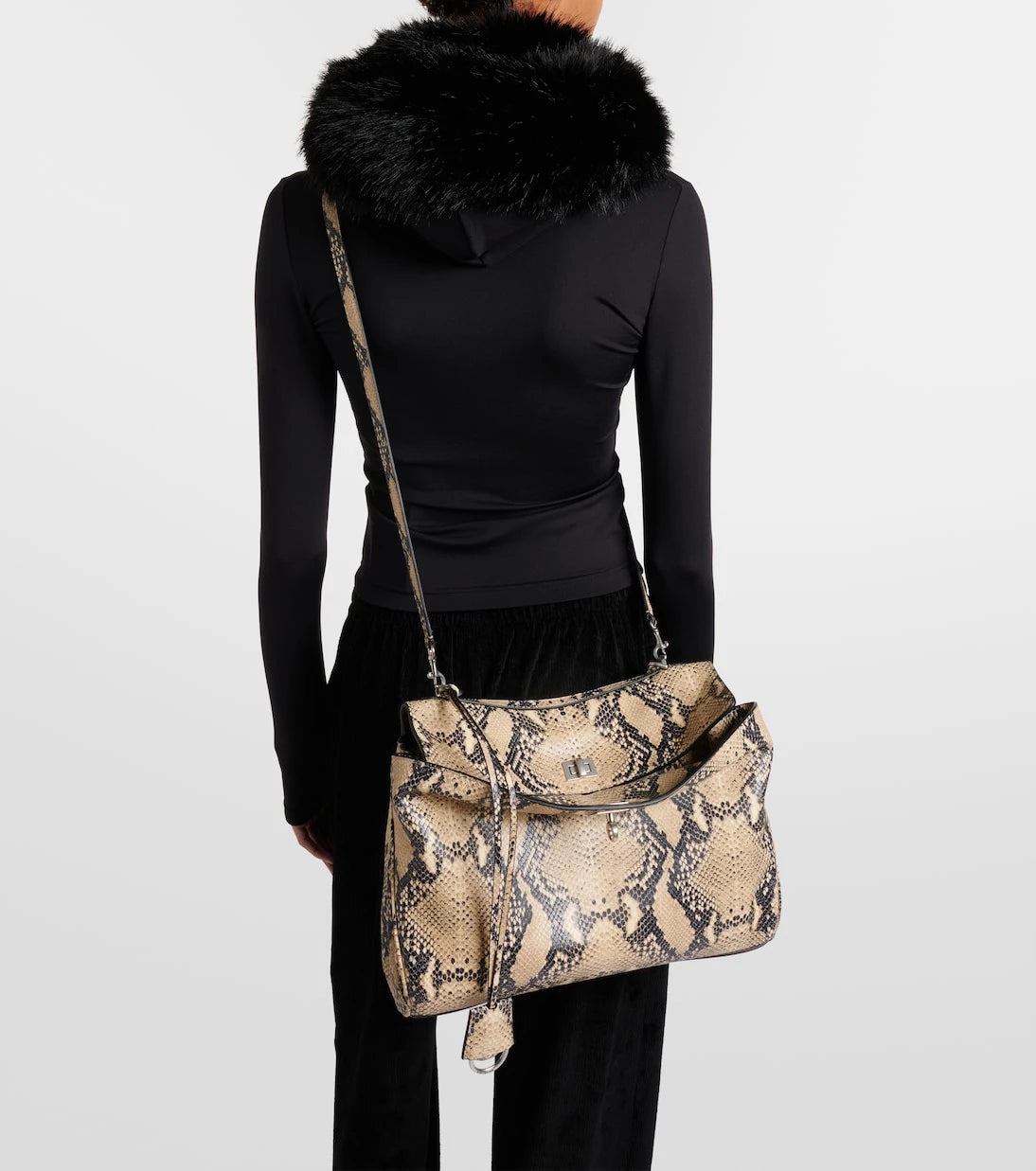 Balenciaga - Rodeo Medium leather tote bag