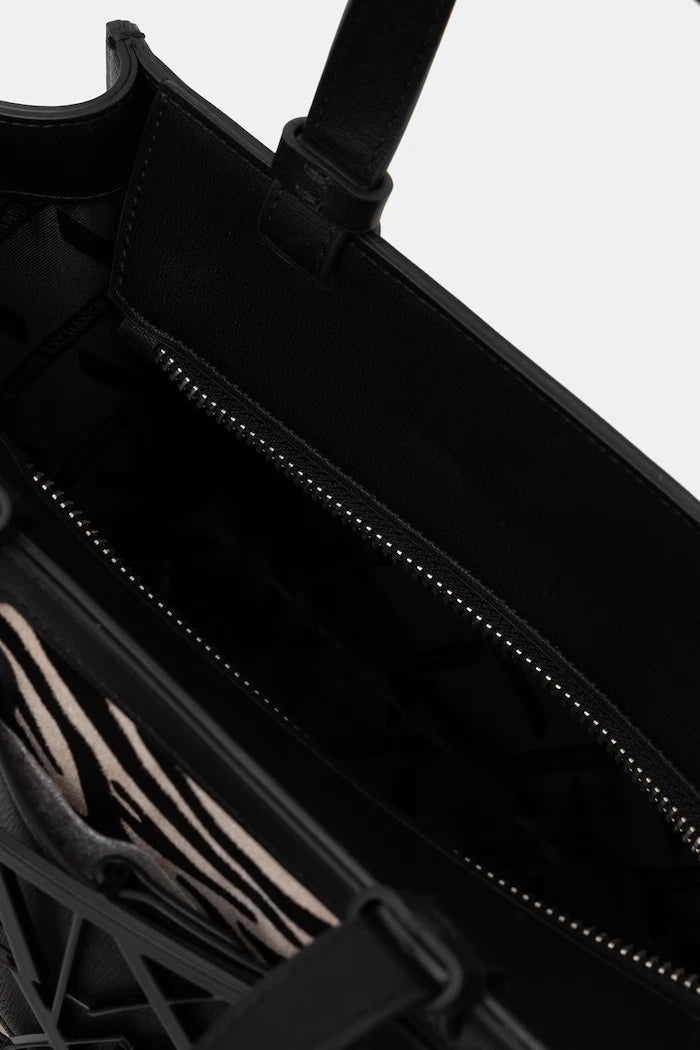 Armani Exchange kadın tote çanta, suni deri