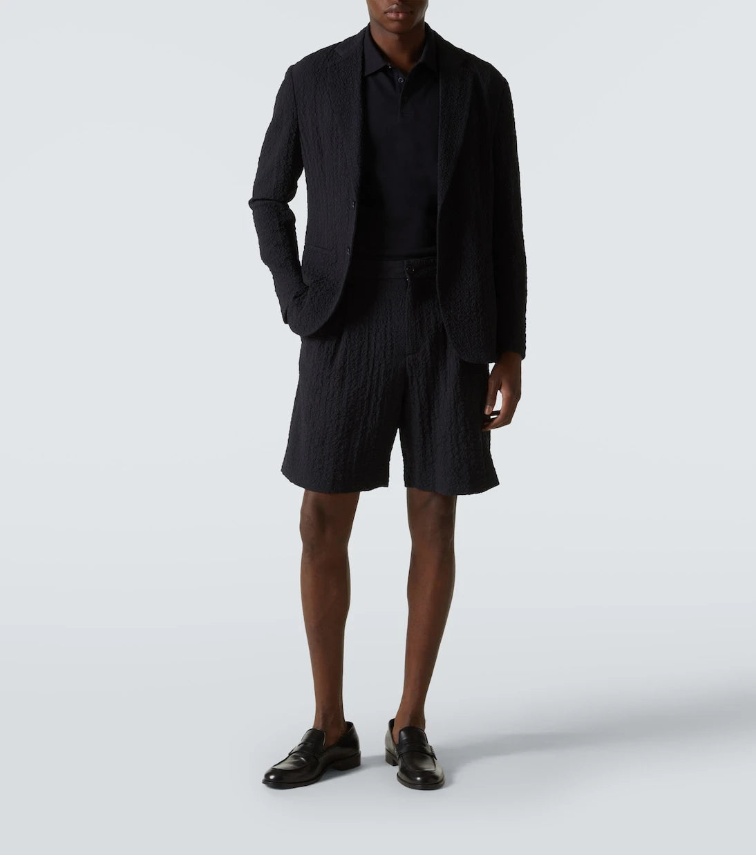 Giorgio Armani - Cotton-blend polo shirt