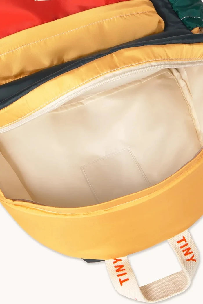 Çocuklar için okul çantası COLOR BLOCK BACKPACK