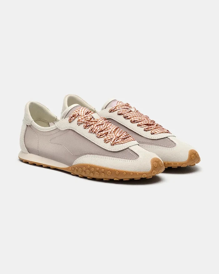 Hoff BRIDGE VICHY SOLID MESH SAGE маратонки дамски от велур