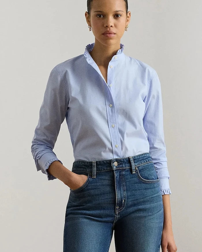 Lauren Ralph Lauren Kadın Pamuklu Gömlek