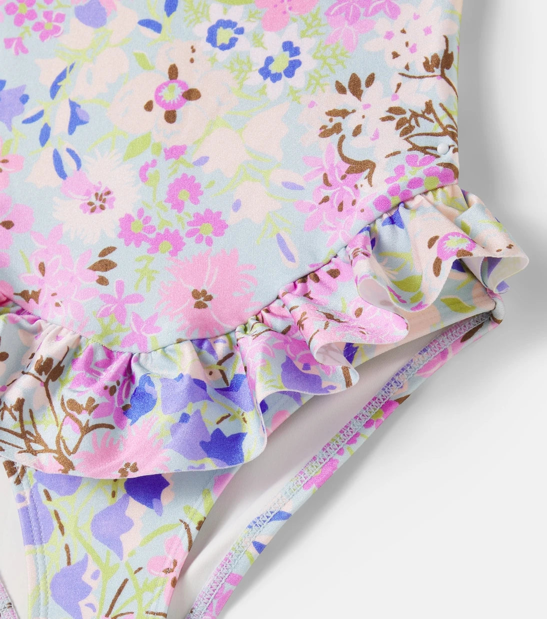 Zimmermann Kids - Solstice floral ruffled swimsuit