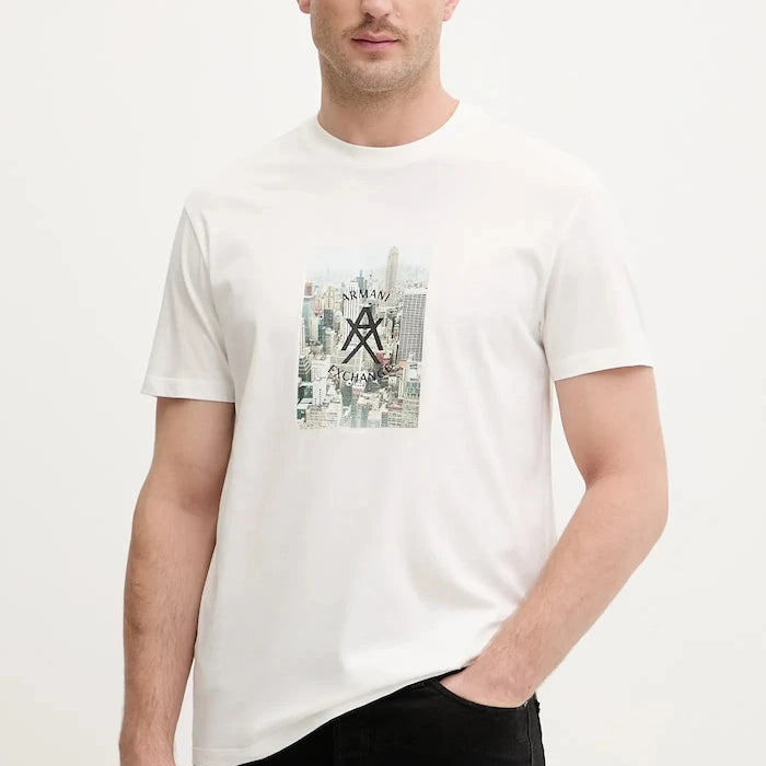 Памучна тениска Armani Exchange