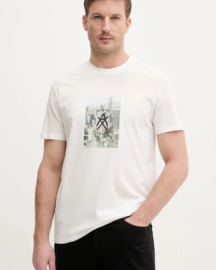 Pamuklu Tişört Armani Exchange