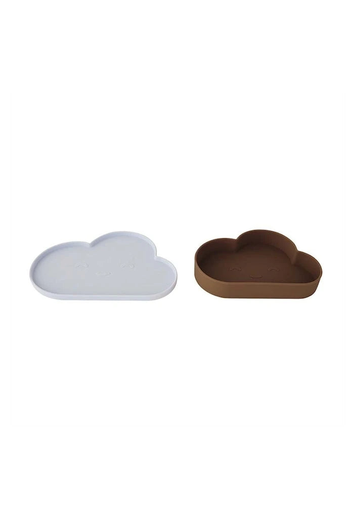 OYOY Chloe Cloud Tabak ve Kase Seti 23,5 / 19,5 cm