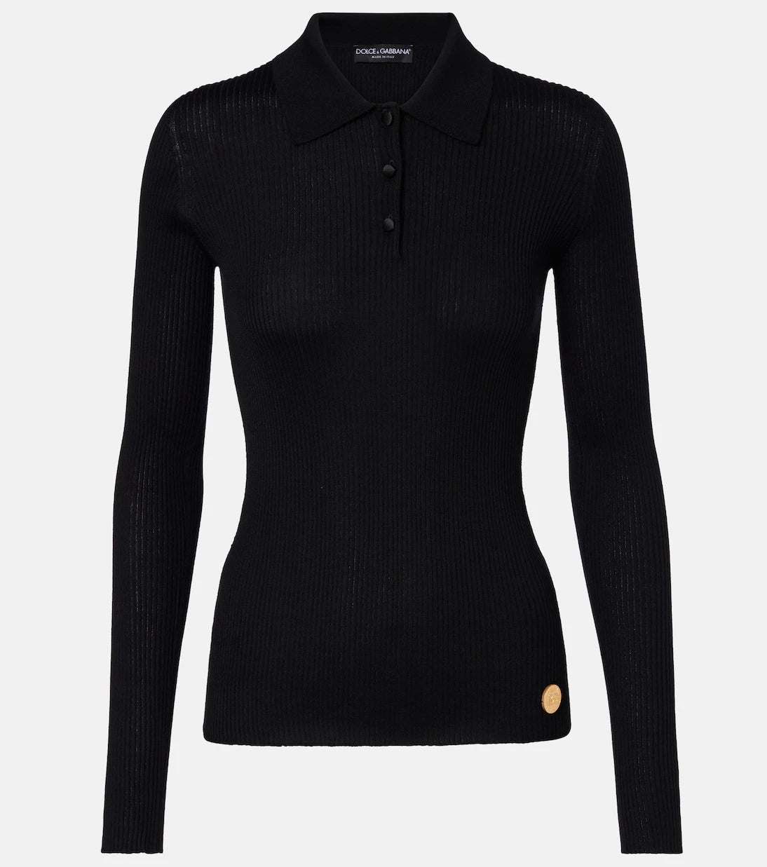 Dolce&Gabbana - Cashmere polo sweater