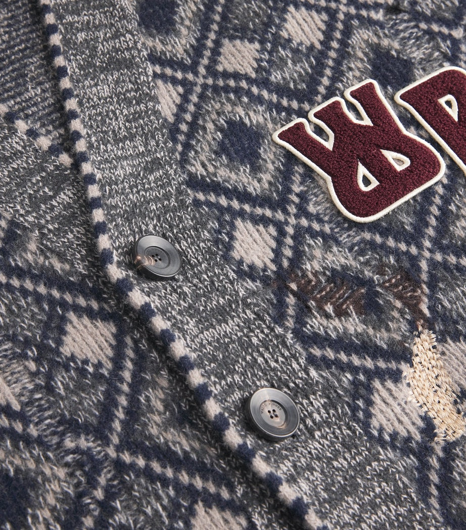 Wales Bonner Multi Wool Sibling Cardigan