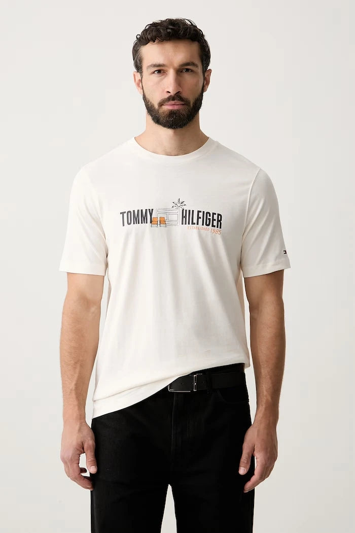 Tommy Hilfiger erkek pamuklu tişört