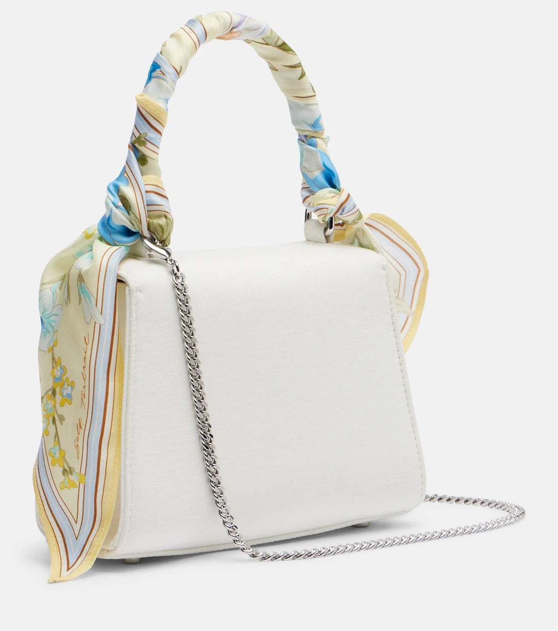 Self-Portrait - Bow embroidered top-handle bag