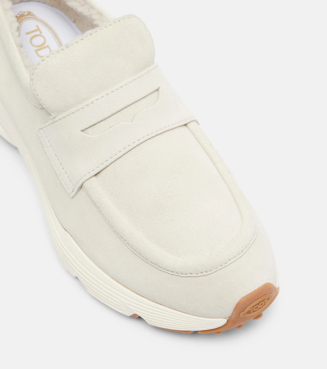 Tod's - Sport Run suede loafers
