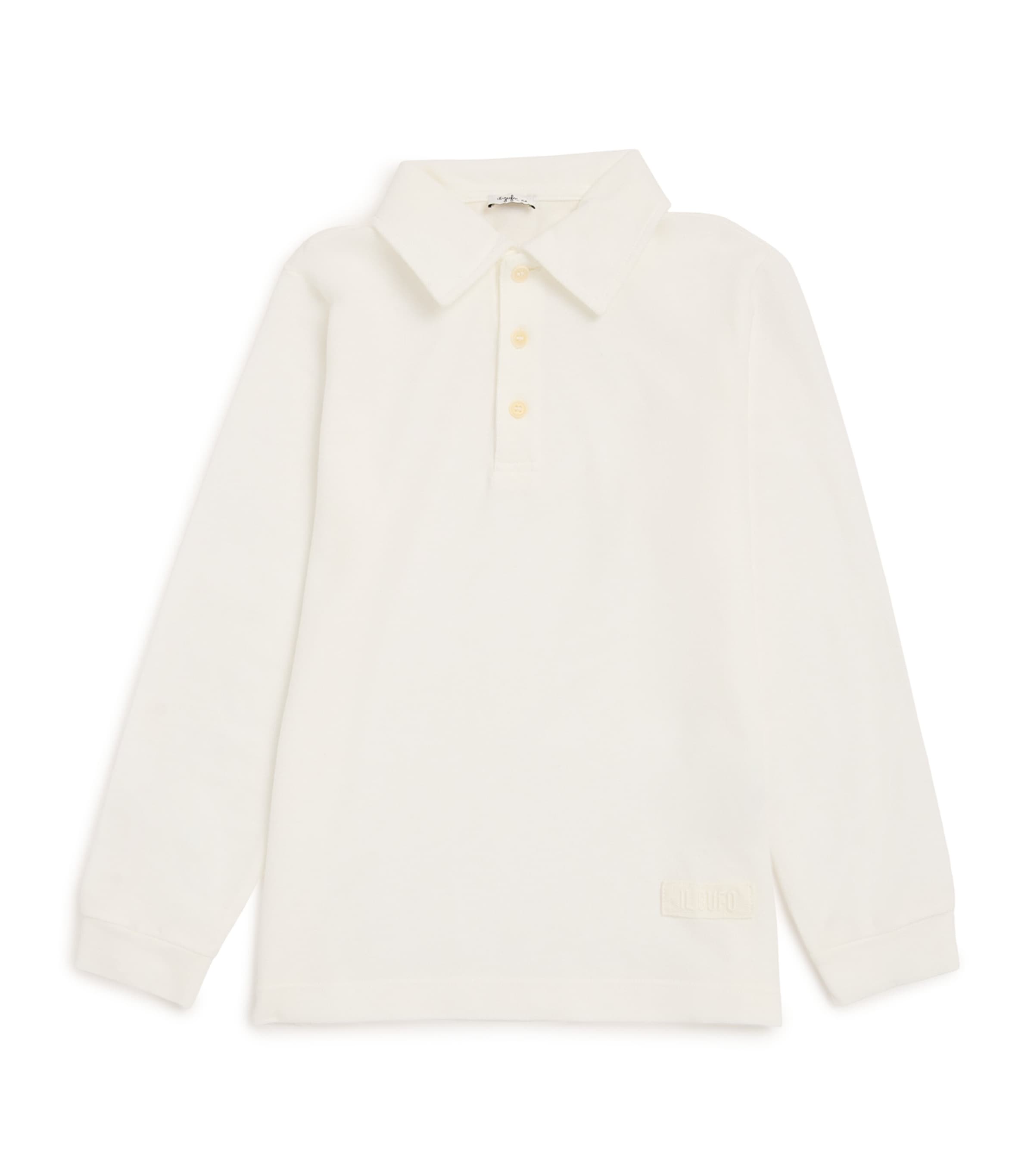 Cotton Long-Sleeve Polo Shirt (2-14 Years)