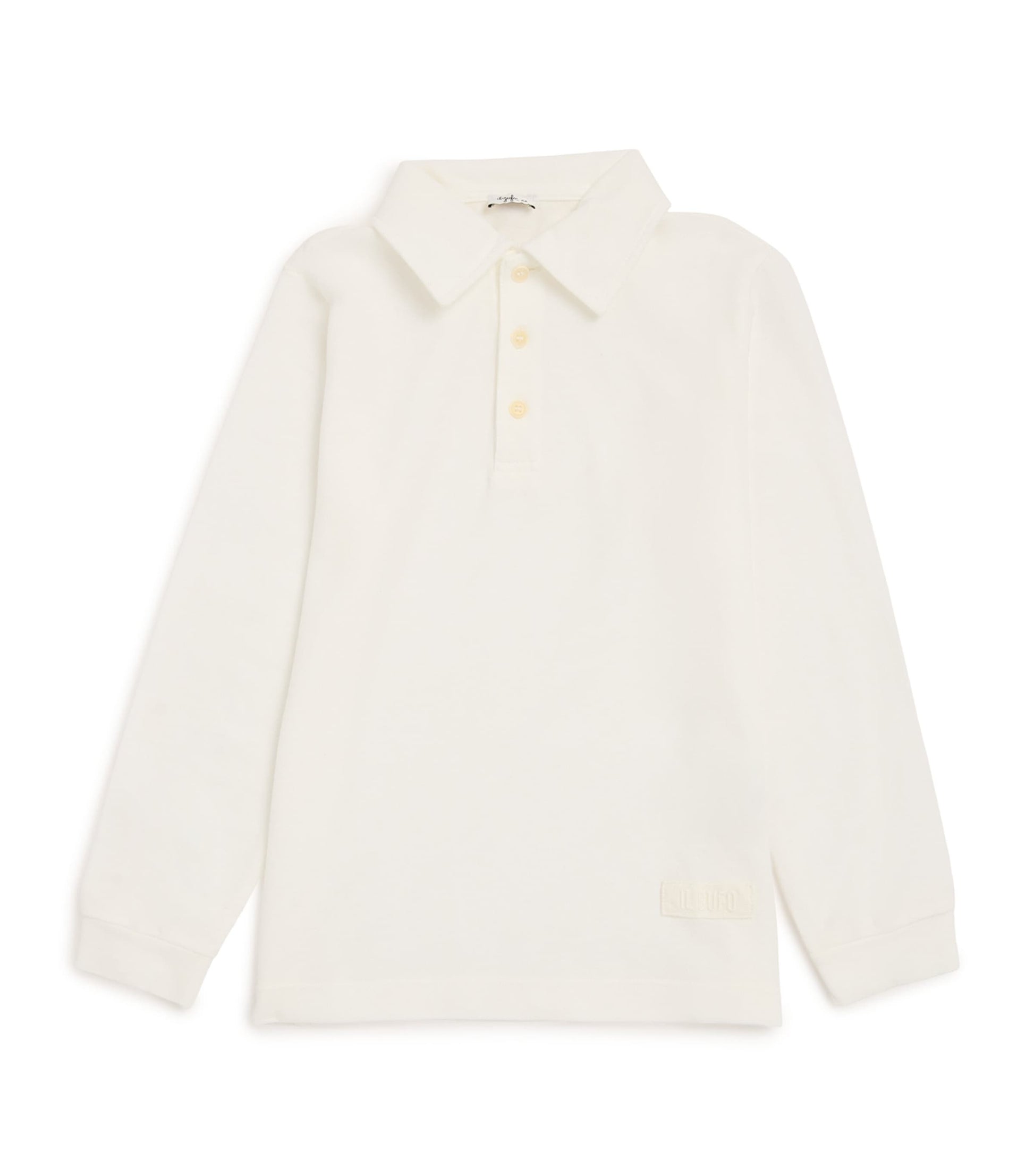 Cotton Long-Sleeve Polo Shirt (2-14 Years)