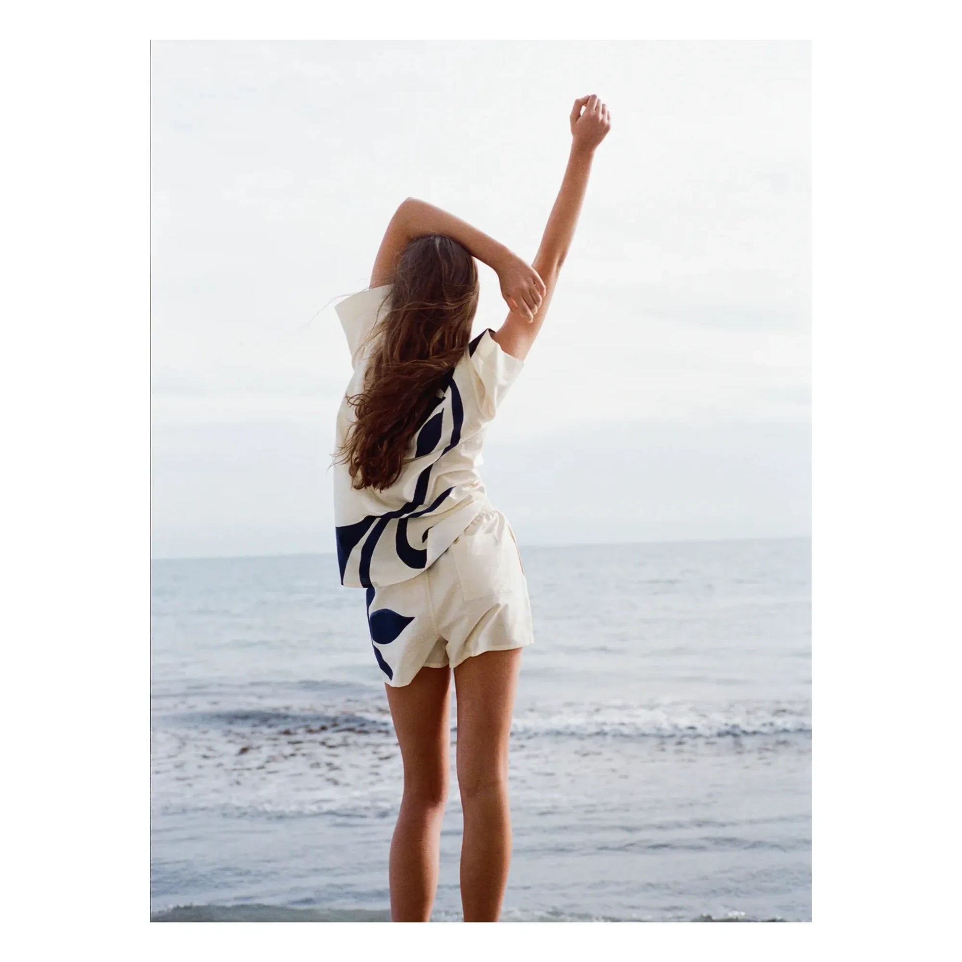 Soleil Soleil - Dakota Silk Shorts | Ecru
