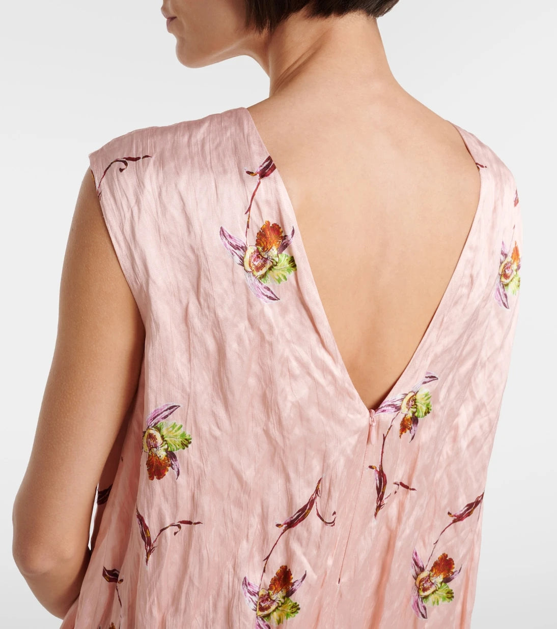 Emilia Wickstead - Meave floral satin minidress