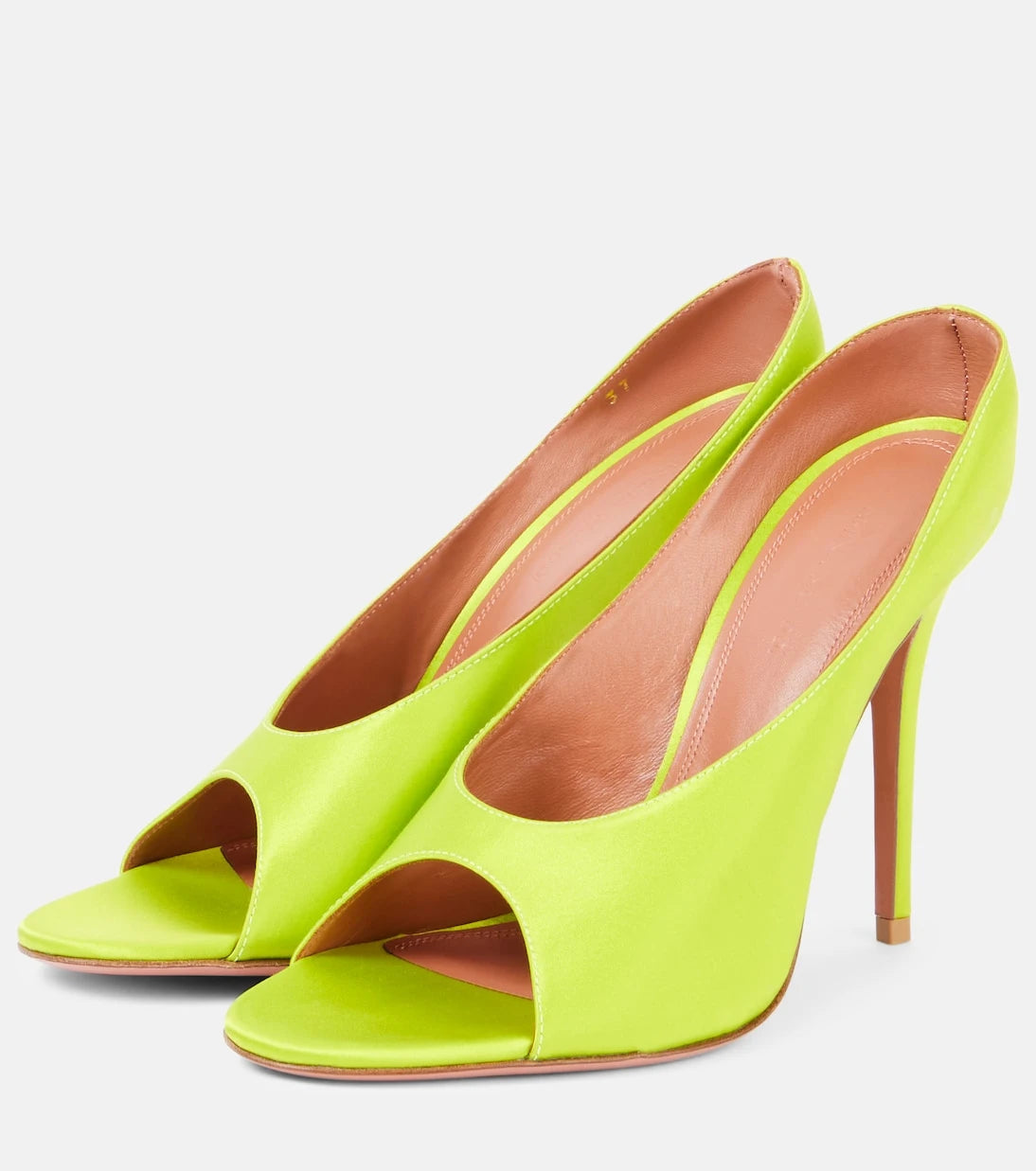 Amina Muaddi - Anok 105 satin mules