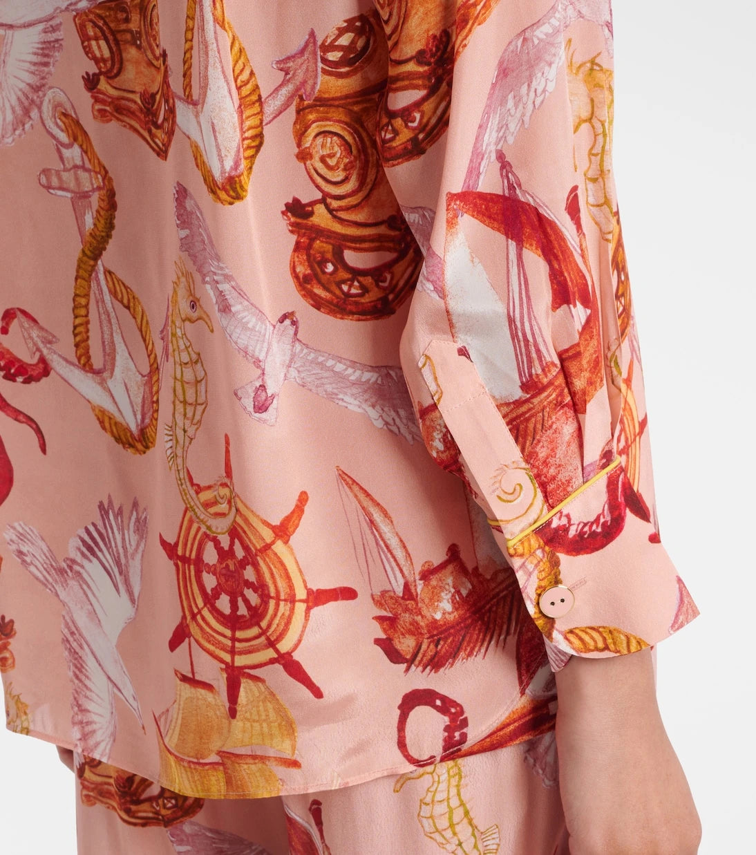 Farm Rio - Nautical Wonder printed shirt