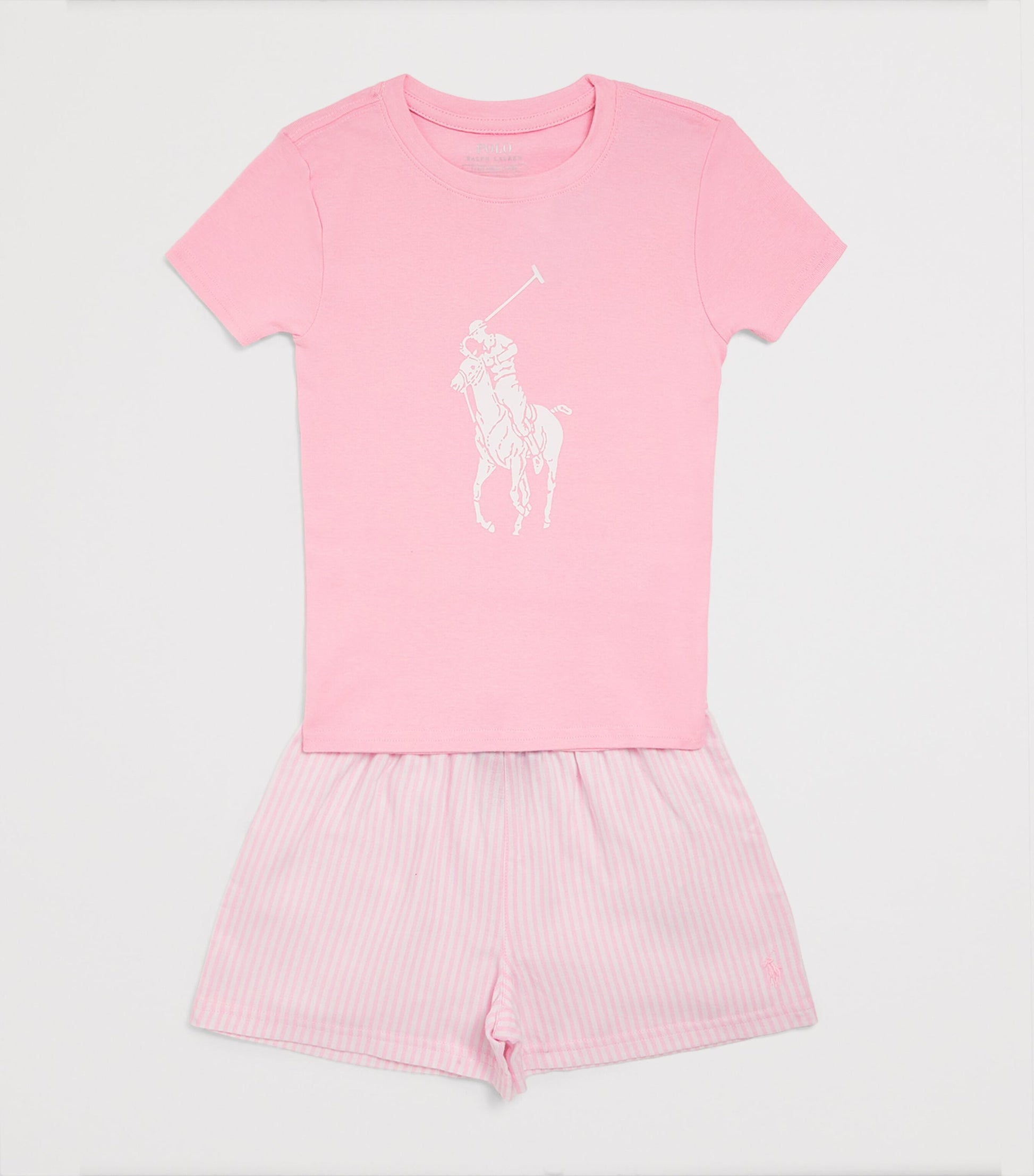 Ralph Lauren Kids Polo Pony T-Shirt and Shorts Pyjama Set (7-12 Years)