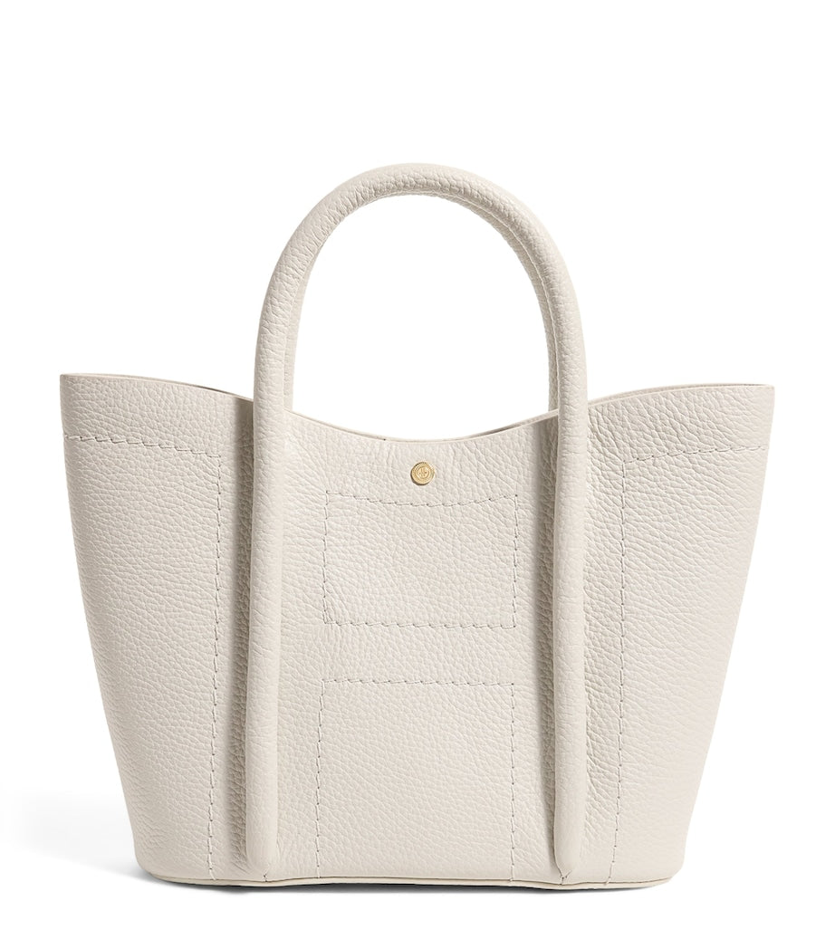 Grab Leather Rope Tote Bag BIRCH