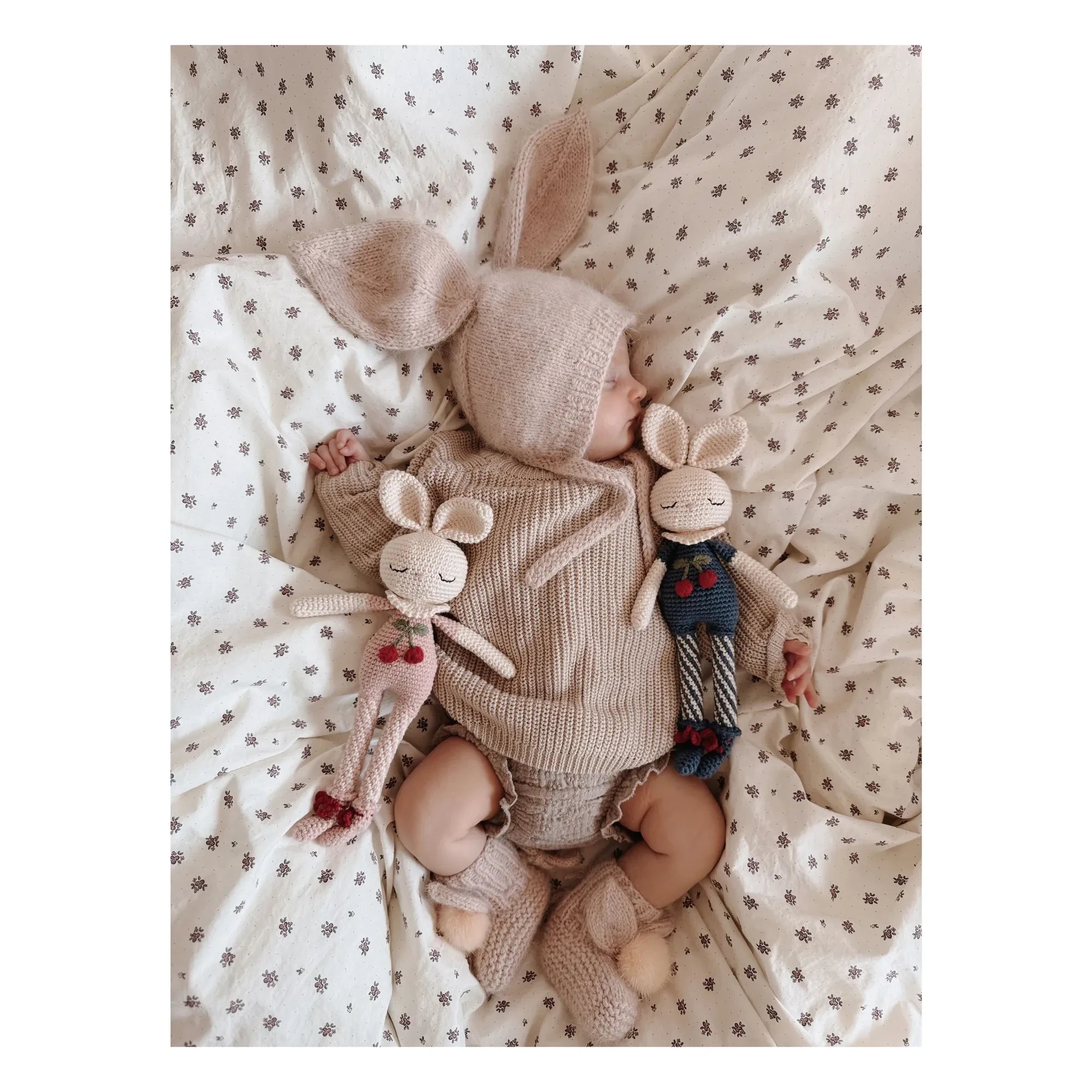 Patti Oslo - Britney the Rabbit soft toy | Navy blue