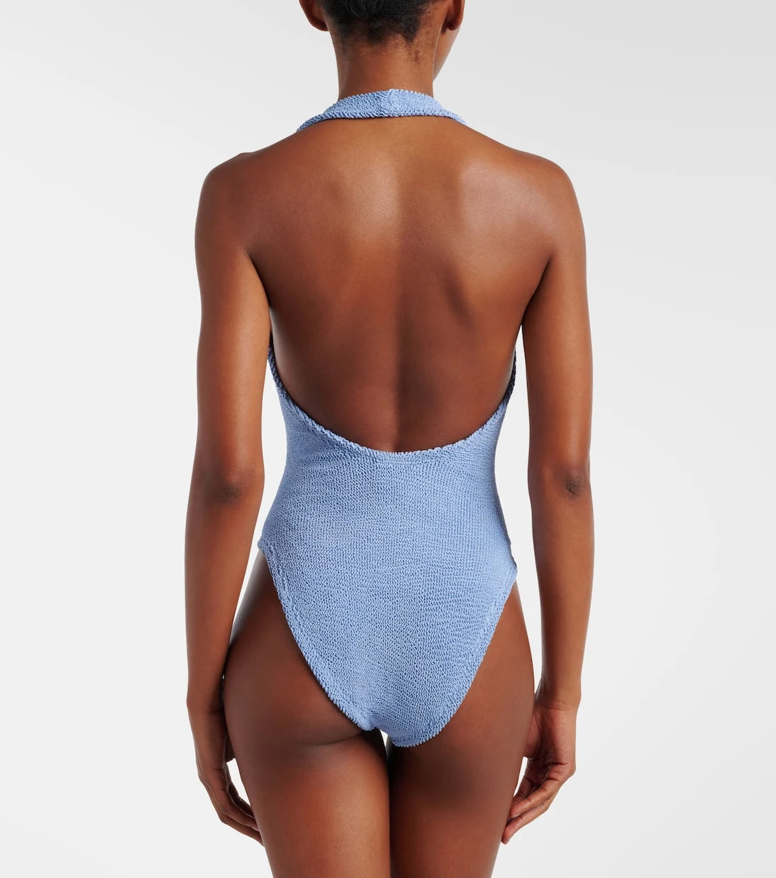 Hunza G - Sandy halterneck swimsuit