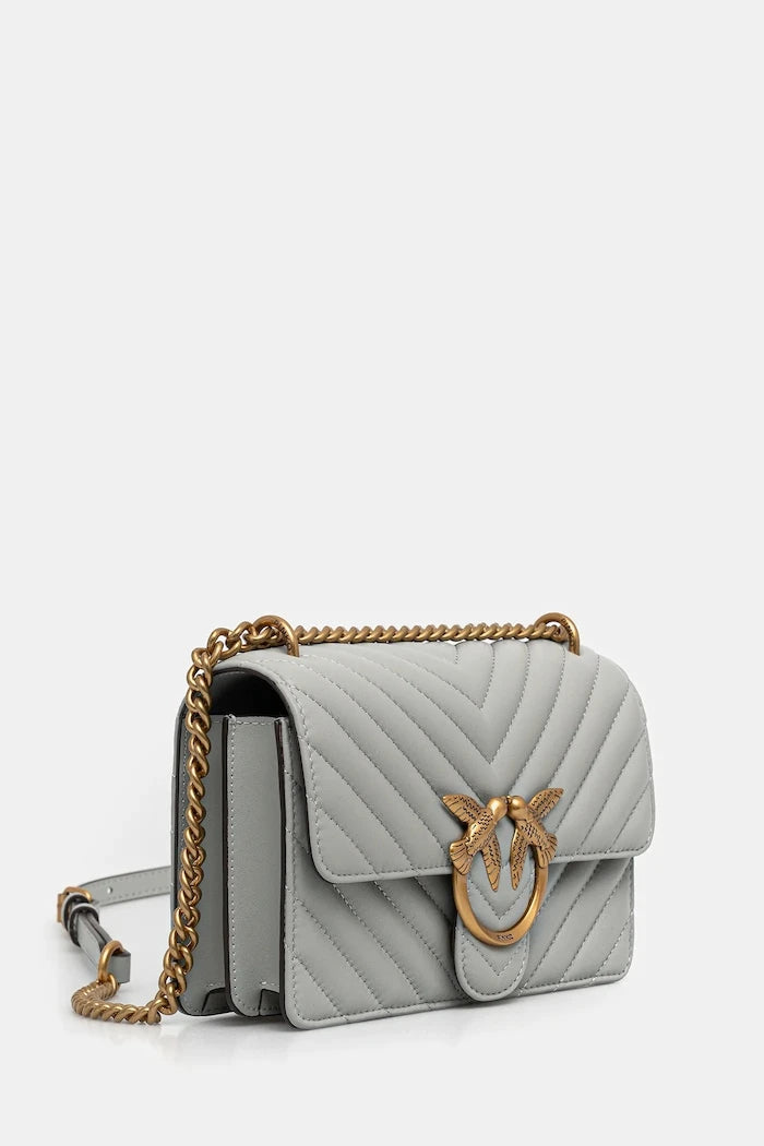 Pinko kadın deri crossbody çanta