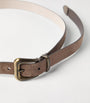 Brown Suede Belt