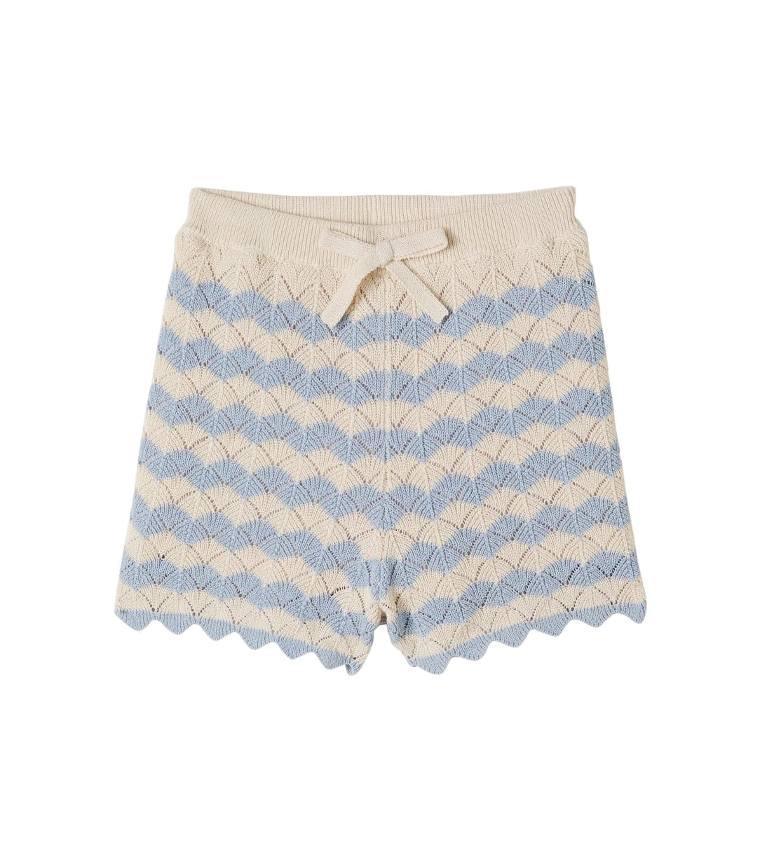 Zimmermann Kids - Aster cotton and linen-blend shorts