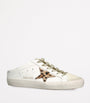 Golden Goose White Leather Super Star Sabot Low-Top Sneakers