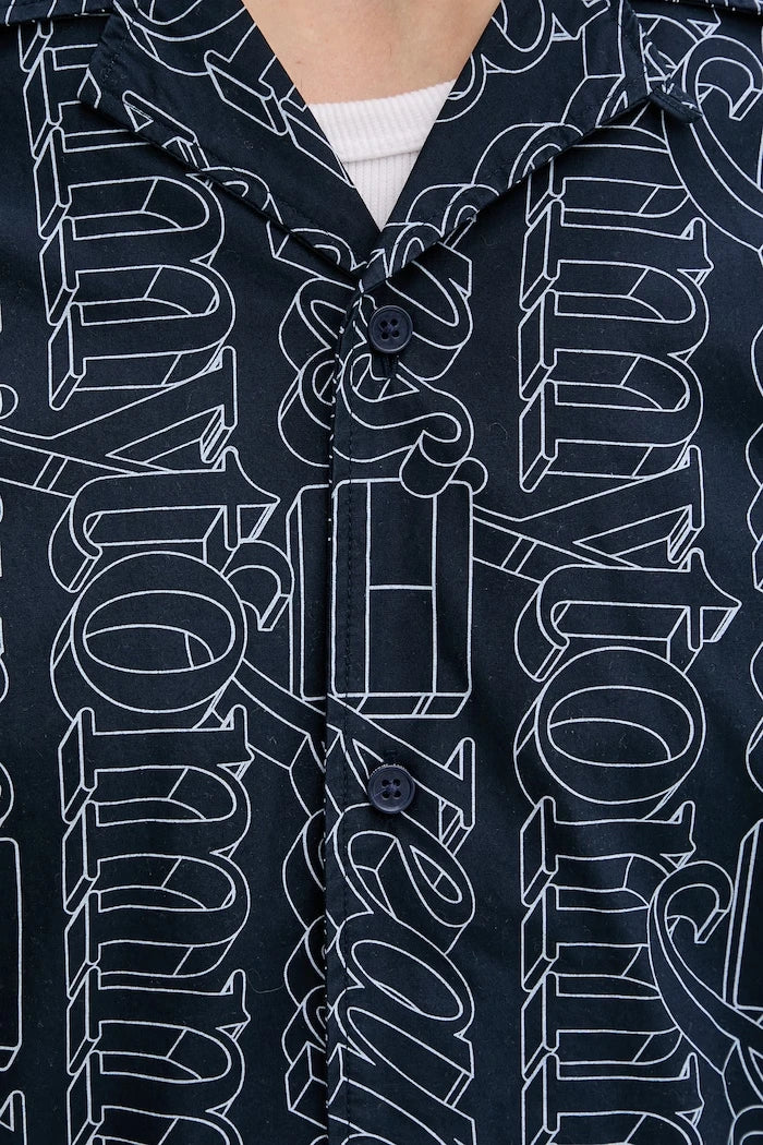 Tommy Jeans риза мъжка от памук