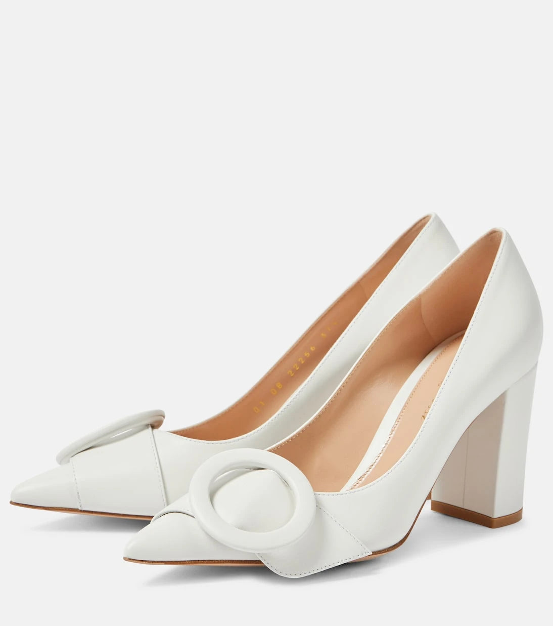 Gianvito Rossi - 85 deri topuklu ayakkabı