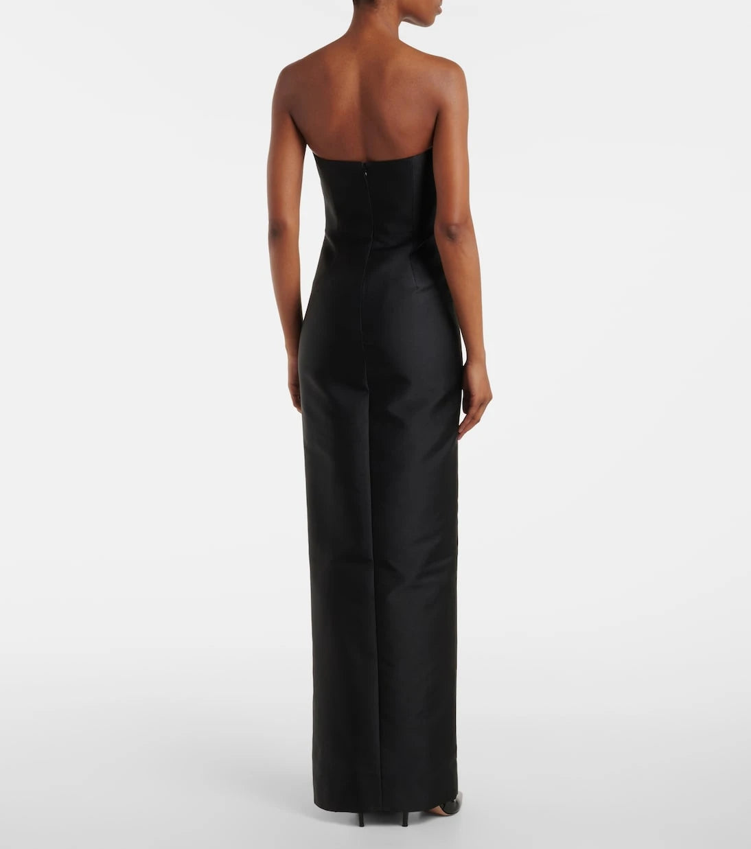 Roland Mouret - Strapless taffeta gown