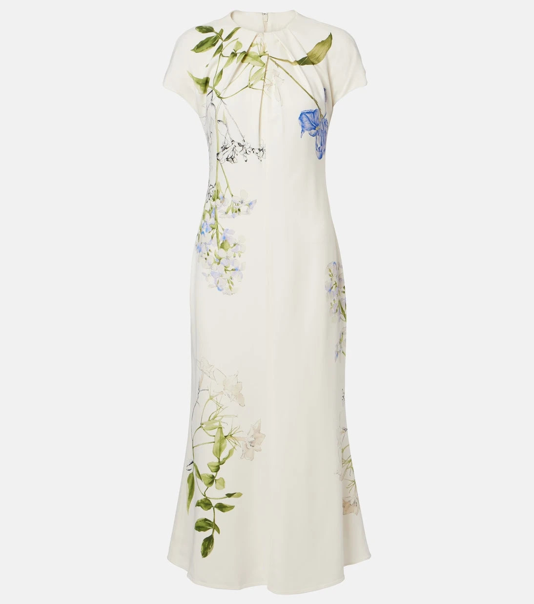Monique Lhuillier - Floral midi dress