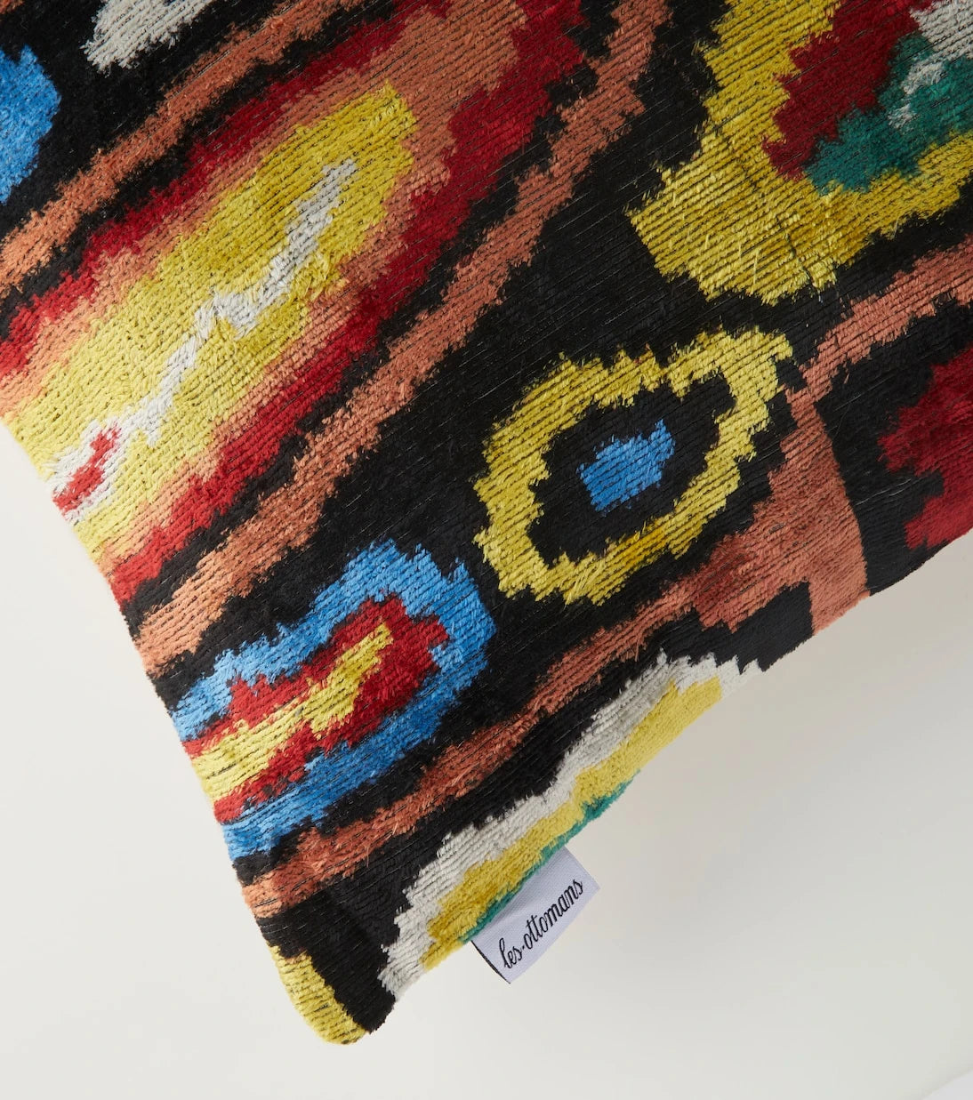 Les-Ottomans - Silk velvet cushion