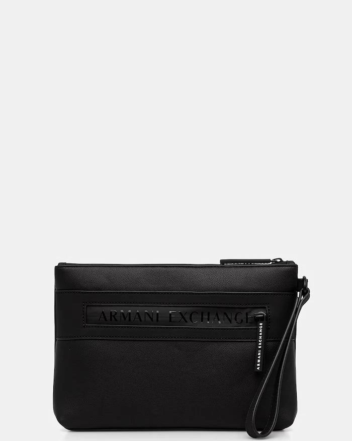 Armani Exchange чанта през рамо мъжка от имитация на кожа
