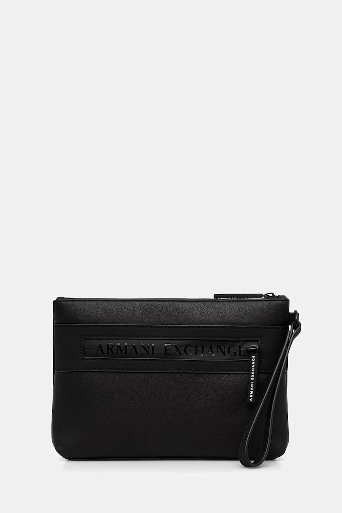 Armani Exchange чанта през рамо мъжка от имитация на кожа