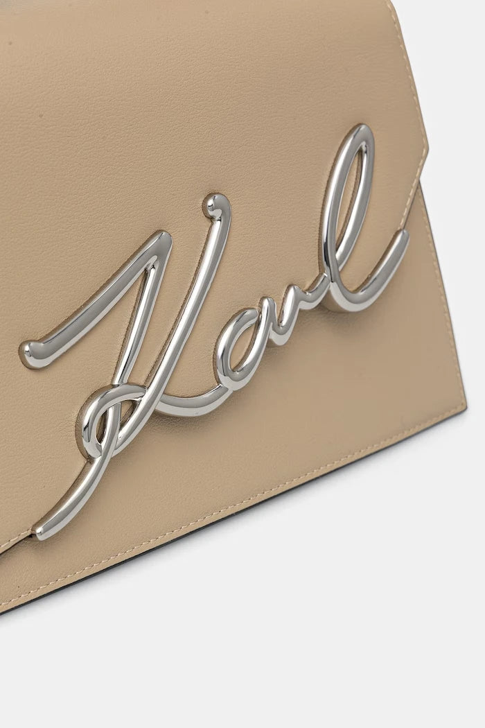 Karl Lagerfeld kadın deri crossbody çanta K/SIGNATURE