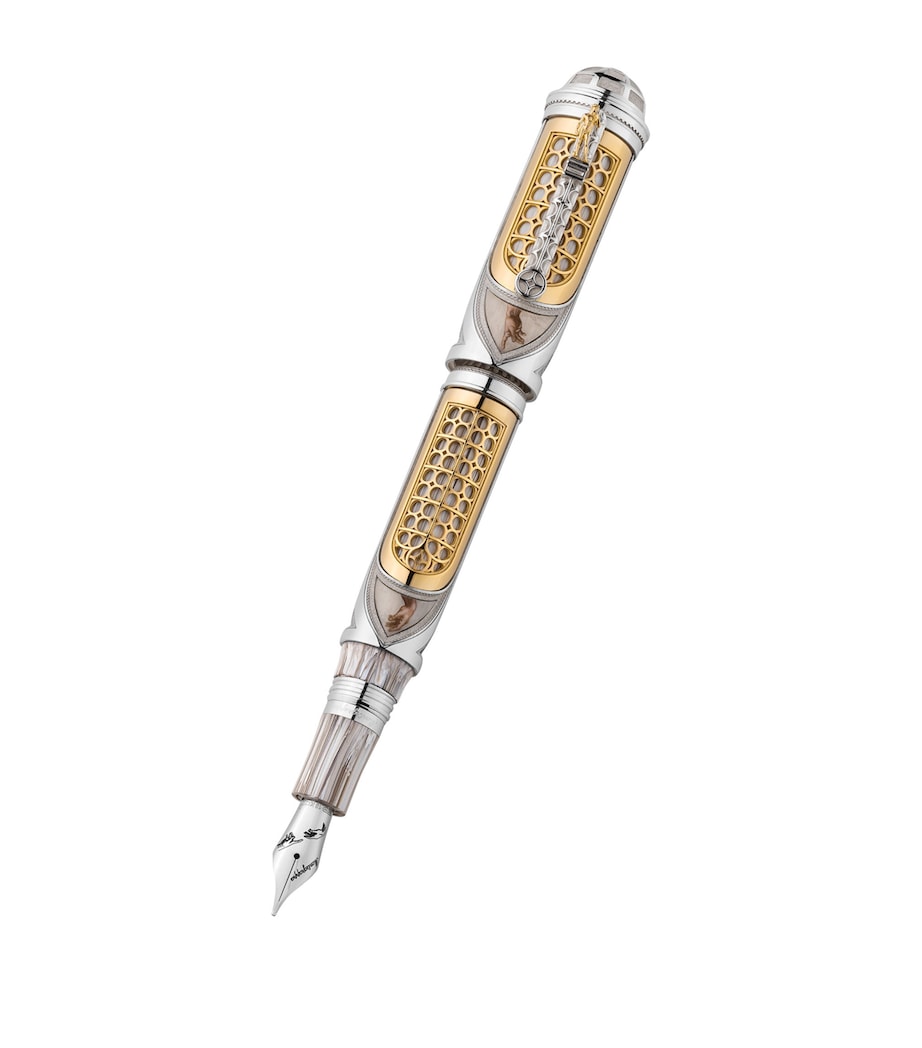 Yellow Gold Michelangelo Fountain Pen