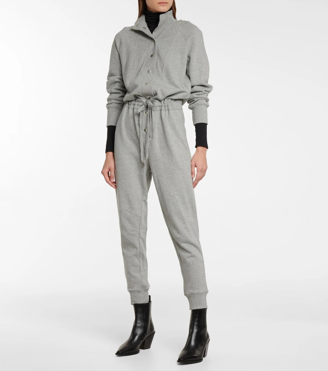 Veronica Beard - Finn buttoned cotton jumpsuit