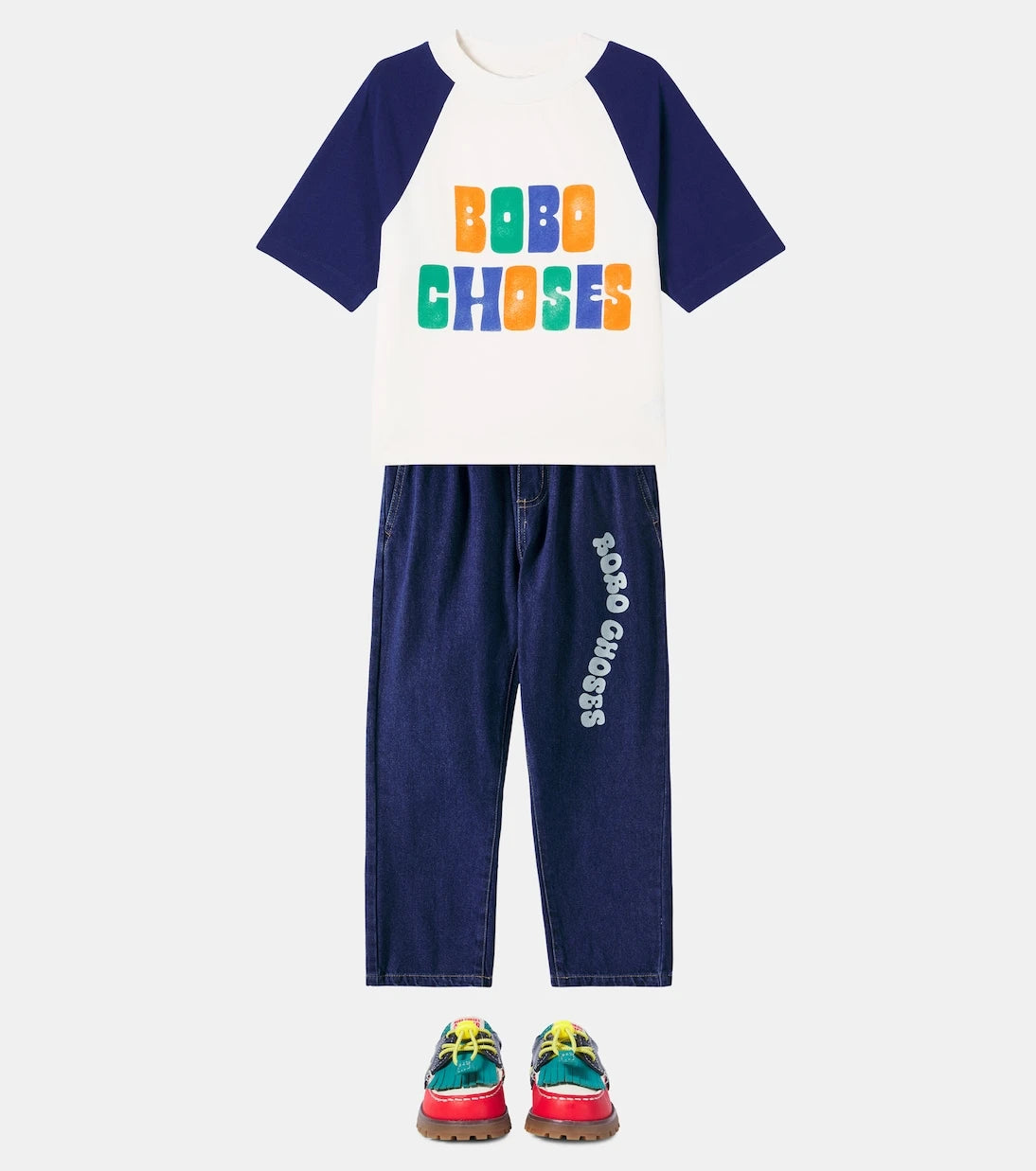 Bobo Choses - Wavy logo jeans