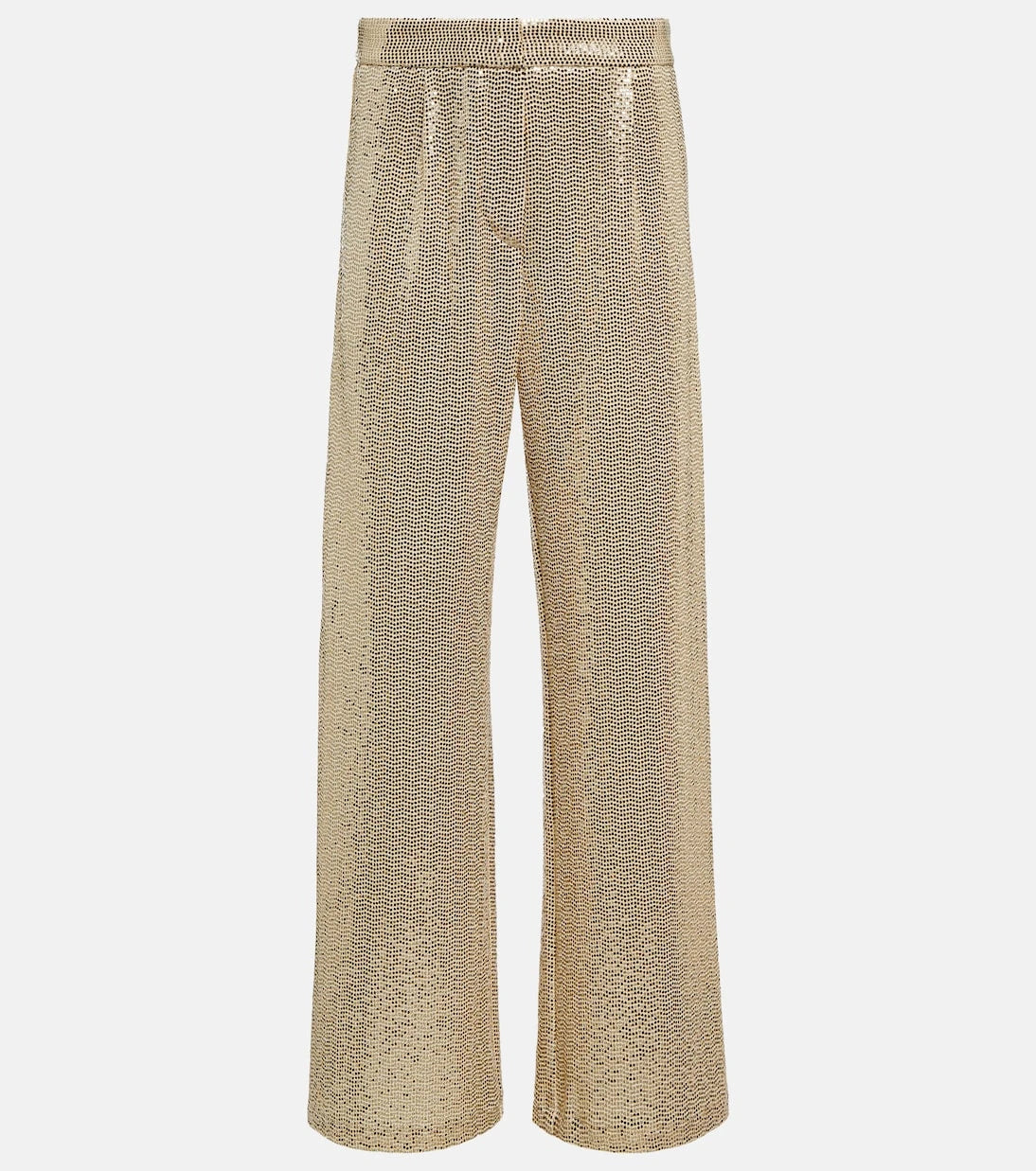 Dodo Bar Or - Sequined high-rise wide-leg pants