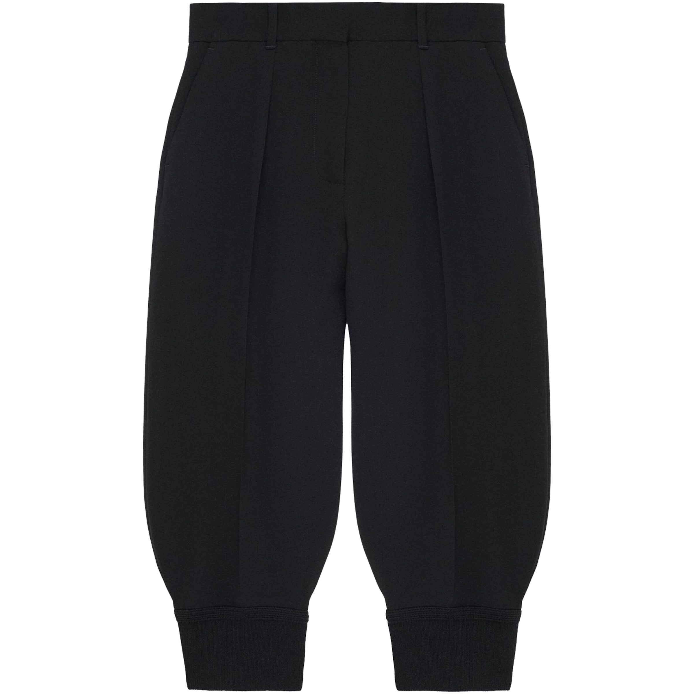 LOEWE Black Logo-Patch Longline Shorts