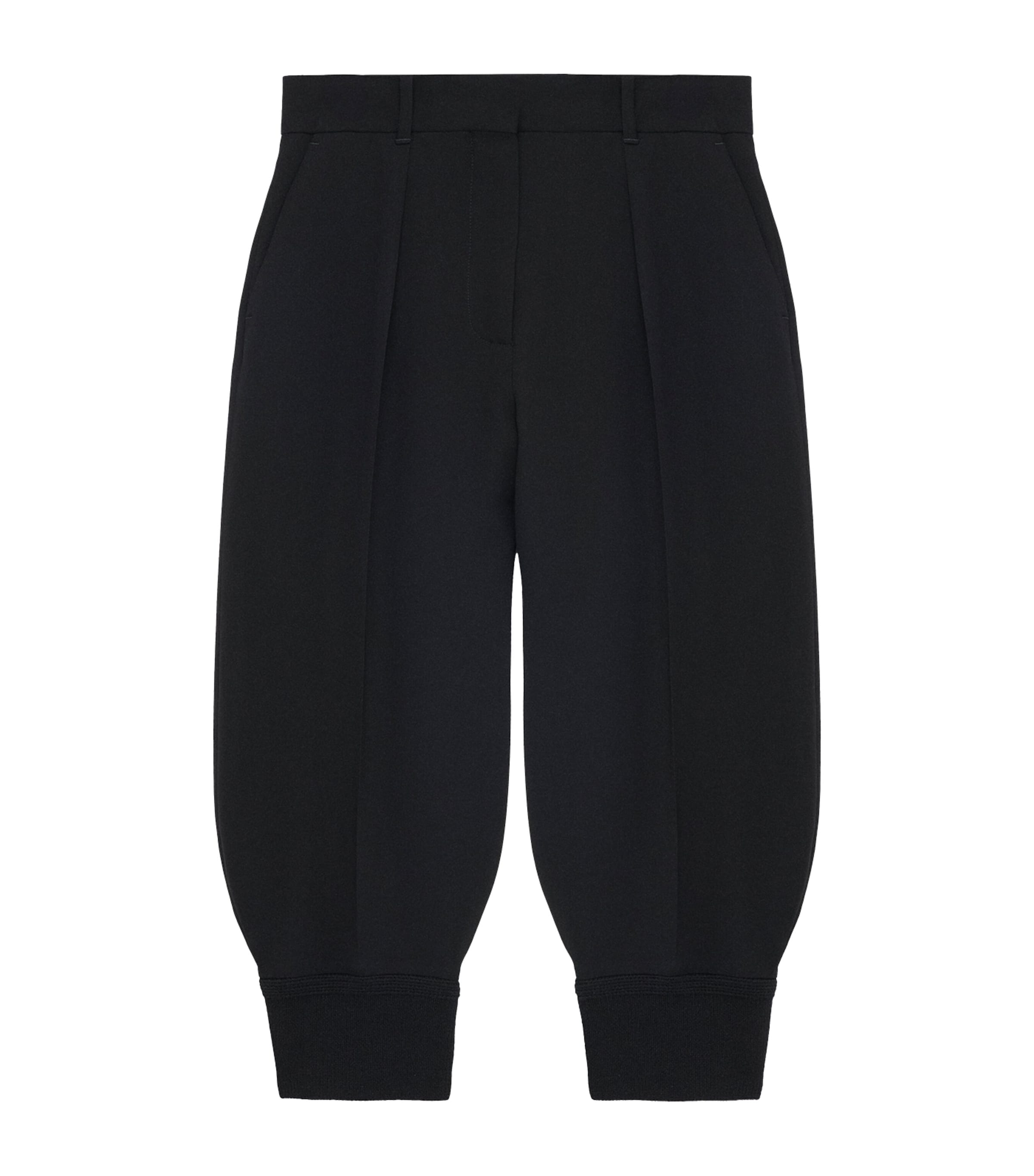 LOEWE Black Logo-Patch Longline Shorts