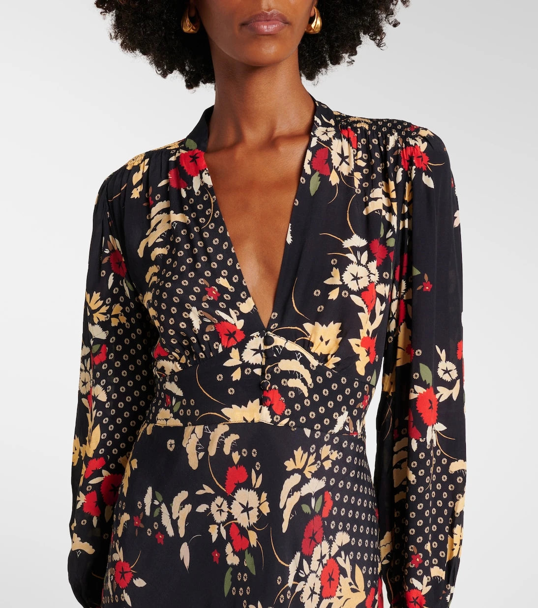Rixo - Trula floral maxi dress