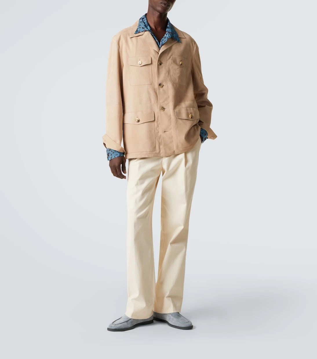 John Lobb - Pace suede loafers