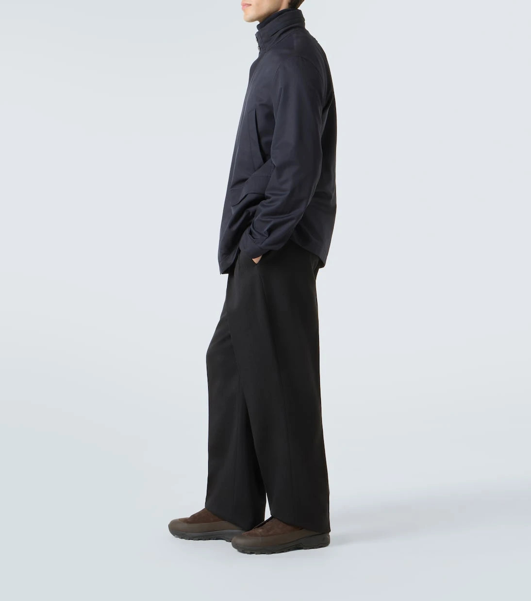Zegna - حذاء رياضي تريبل ستيتش مونت من جلد الشمواه