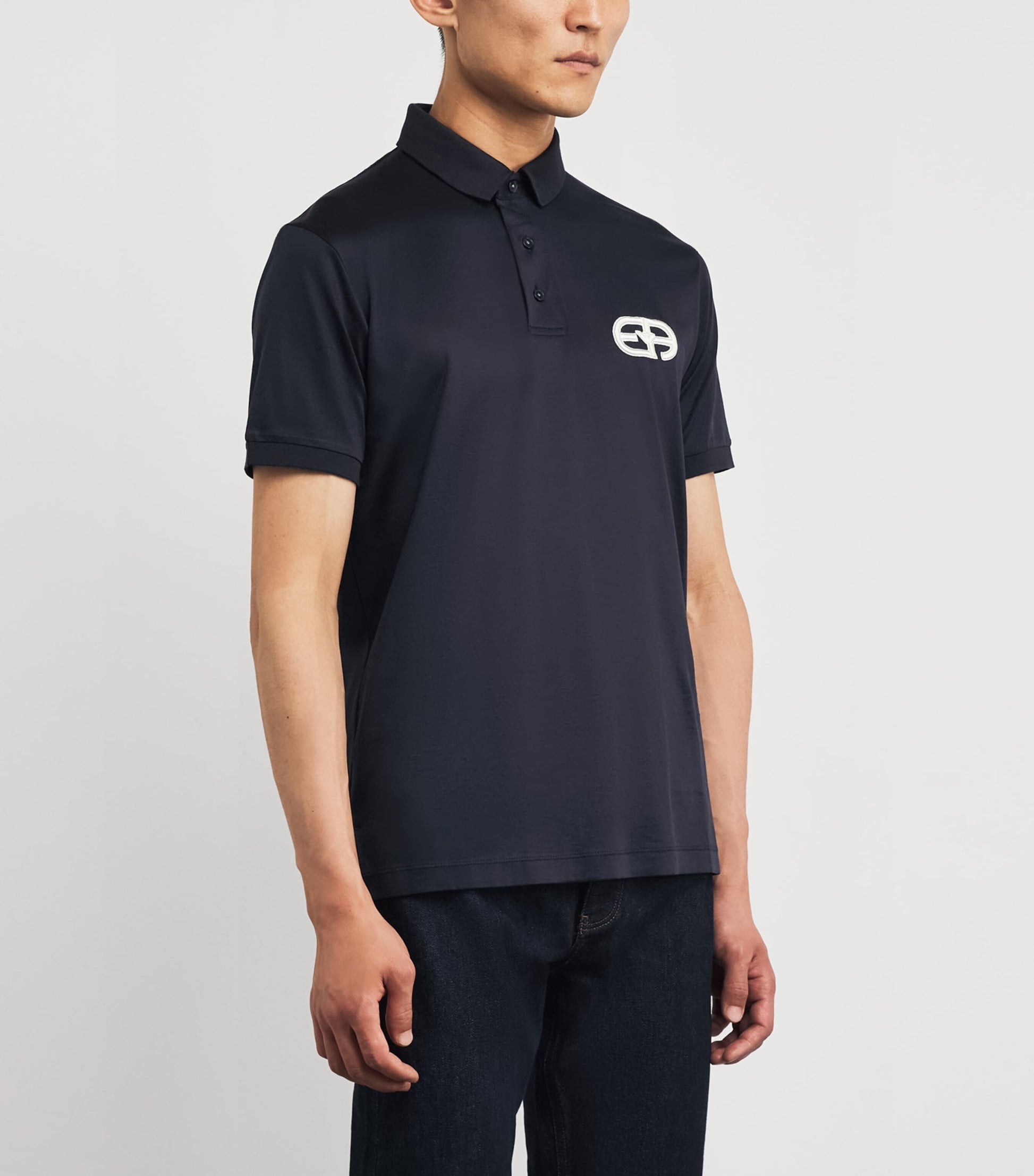 Embroidered Logo Polo Shirt