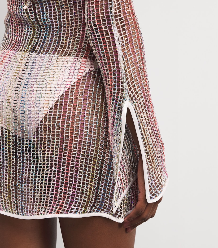 Multi Mesh Khloe Mini Dress